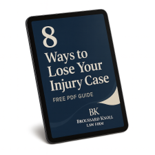 8 ways to lose your injury case PDF
